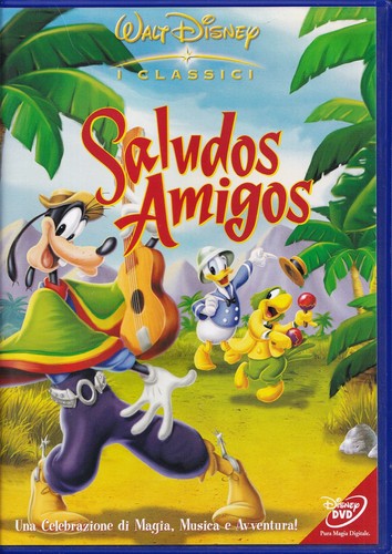 Saludos amigos ologramma dorso - ologramma,