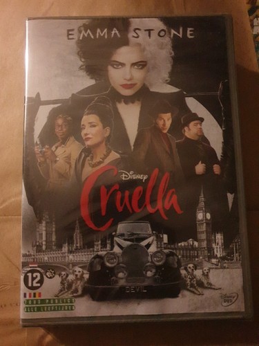 Cruella disney dvd neuf - cruella,