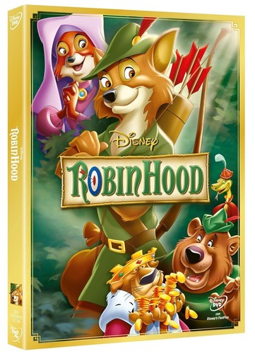 Dvd robin hood - robin, disney