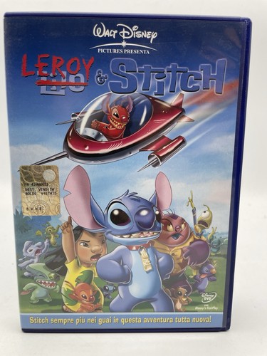 Dvd leroy stitch walt - dvd, &