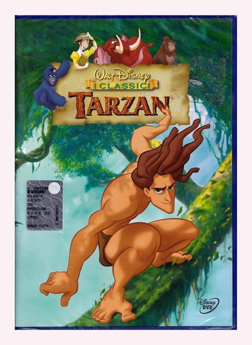 Tarzan dvd ologramma tondo - ologramma,