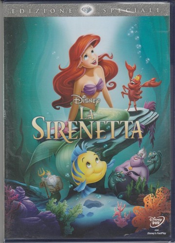 Dvd sirenetta disney - la, 1