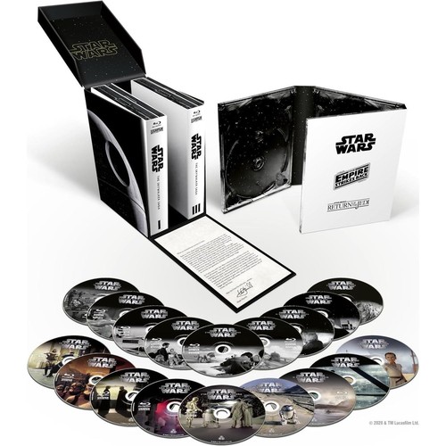 Cofanetto bluray star wars - star,
